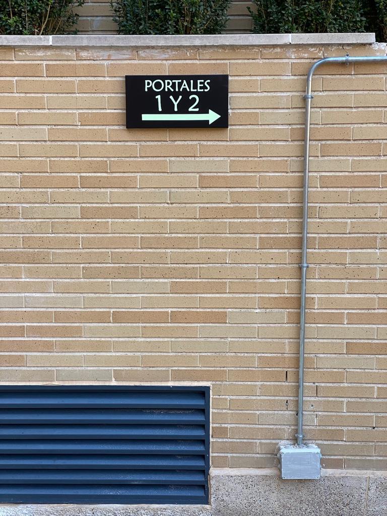 Señalización de portales 